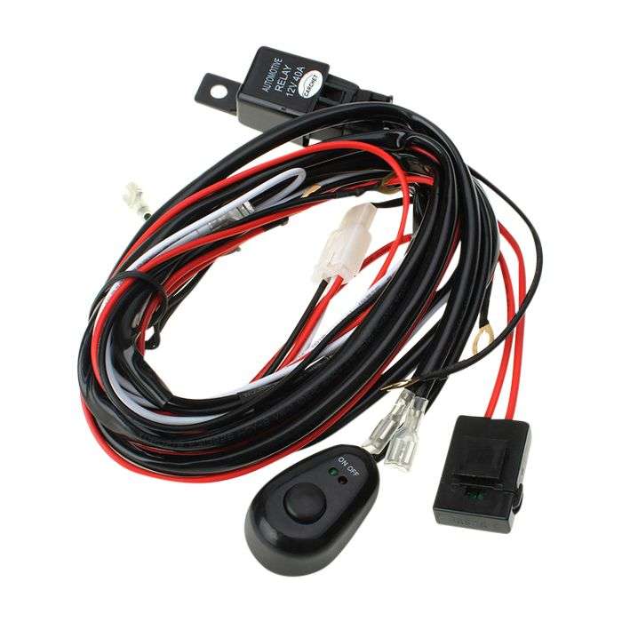 Wiring Harness 2.5m 12V/40A For Led Bar (DISPLAY MODEL)