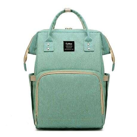 Multi-Functional Diaper Bag - GREEN (DISPLAY MODEL)