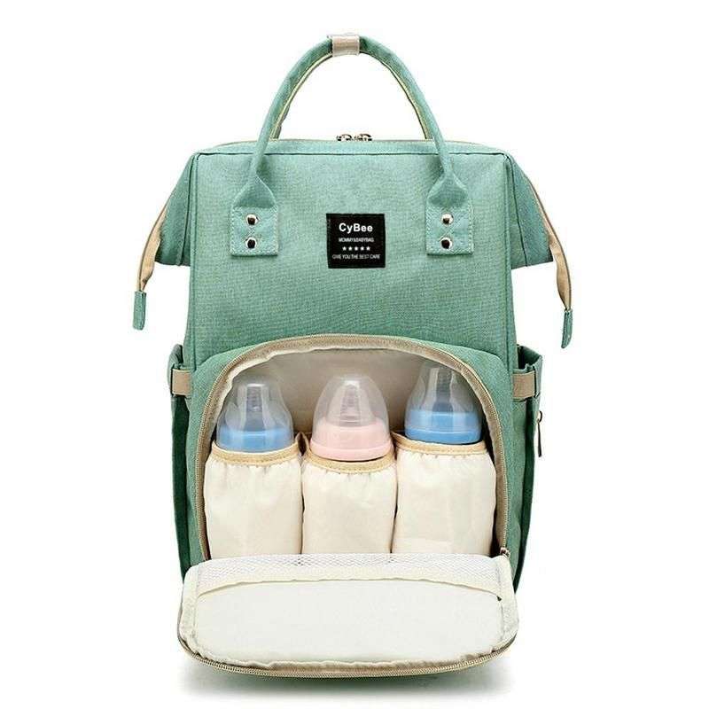 Multi-Functional Diaper Bag- Mint