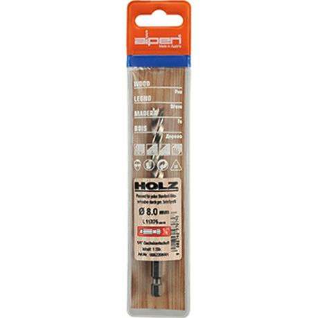 Alpen HSS Wood Bit 5mm Hex Shank - Alpen HSS Wood Bit 5mm Hex Shank