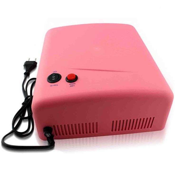Gel Nail Polish Dryer 36W UV Lamp Curing Light Nail Tools-Pink