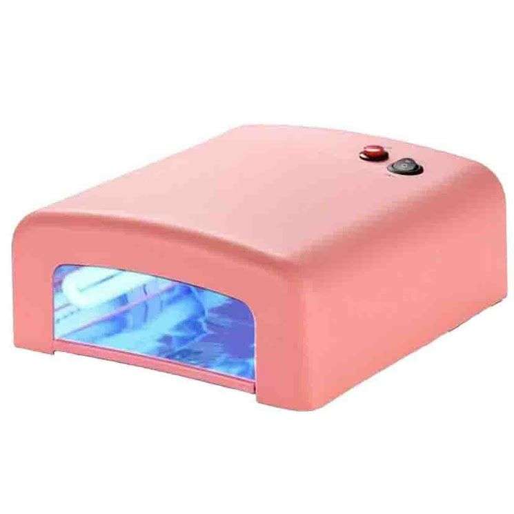 Gel Nail Polish Dryer 36W UV Lamp Curing Light Nail Tools-Pink