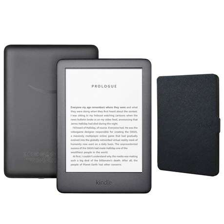 Amazon Kindle Bundle (Kindle Gen 10 - 2019 - 4GB, WiFi). Includes case/cover and screen protector