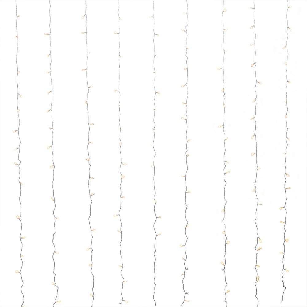 400 LED Curtain Light- White (Display Item)