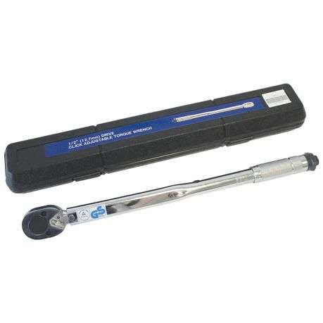 Click Adjustable Torque Wrench - 1/2 Inch Drive