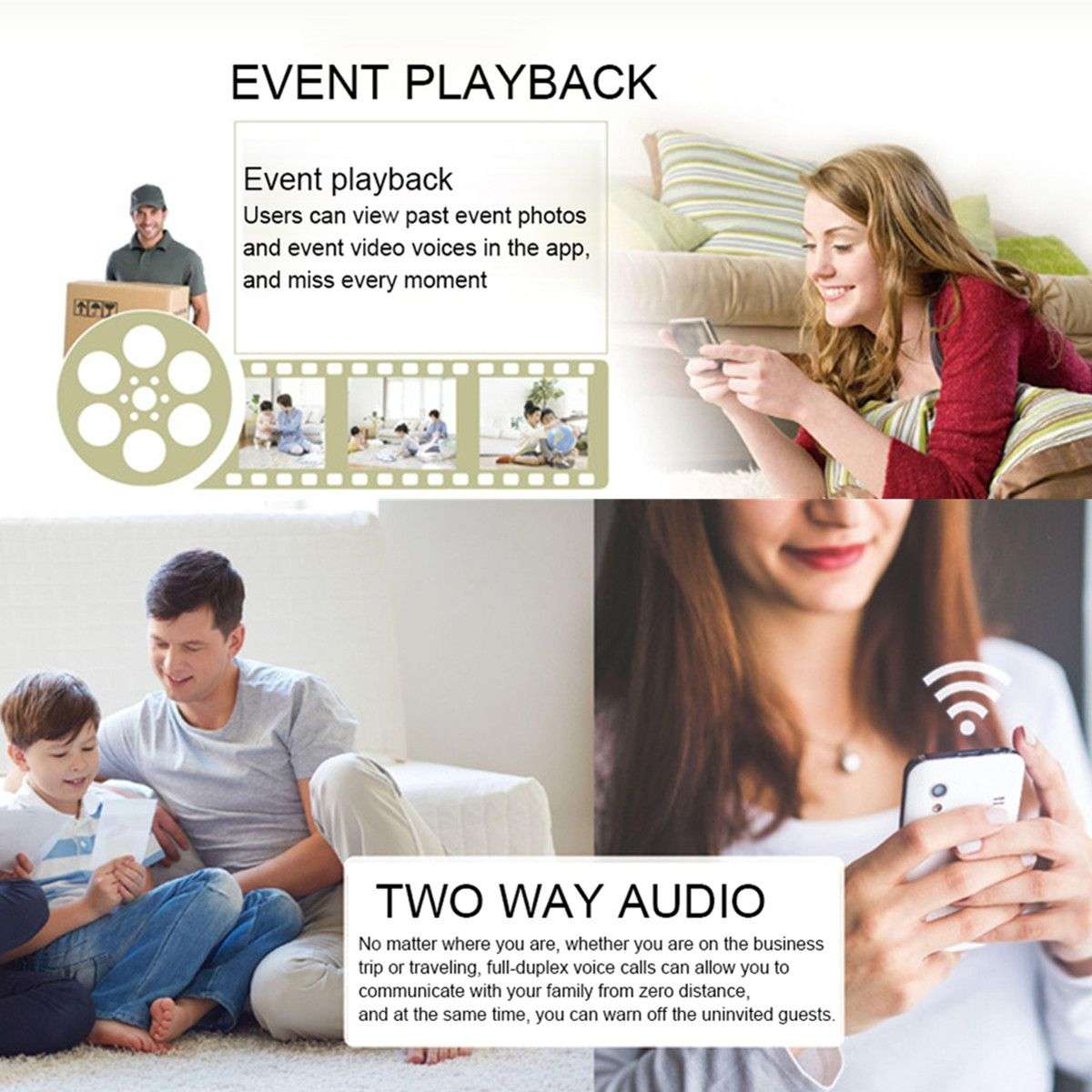 Solar Powered IP Wifi CCTV Security Camera