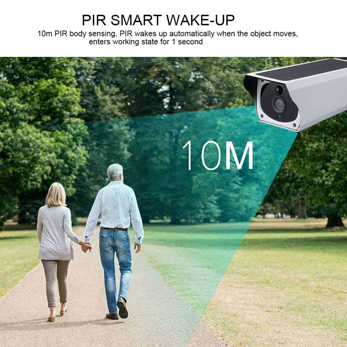 Solar Powered IP Wifi CCTV Security Camera
