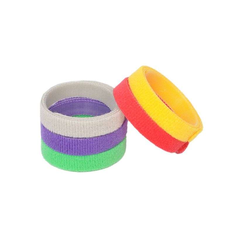 DHAO-12 Pics Adjustable Hook & Loop Collars in 12 Colors Pet Dogs/Cats - M