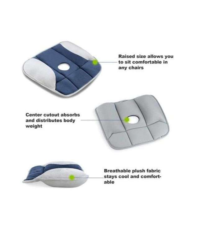 Pressure Relieving Portable Seat Cushion