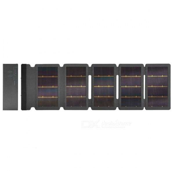 Hanergy Solar Energy Power Generation | Fold Out Solar Panel with 5000mah Li-Po Power Bank