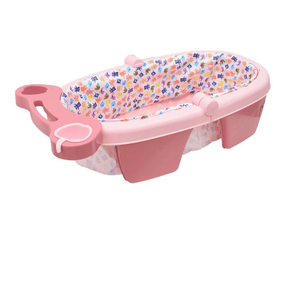 Foldaway Baby Bath - Pink