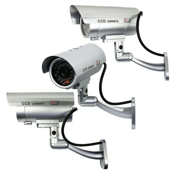 Realistic Looking Dummy IR CCTV Camera