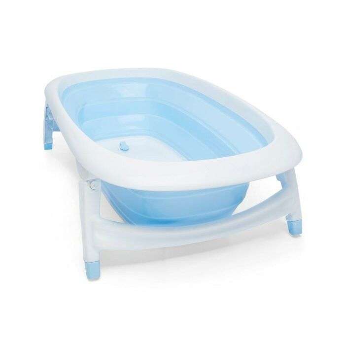 Baby Foldable Baby Bath - Blue