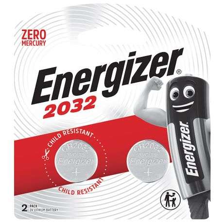 Energizer - CR2032 Lithium Coin Battery - 3V - Energizer - CR2032 Lithium Coin Battery - 3V
