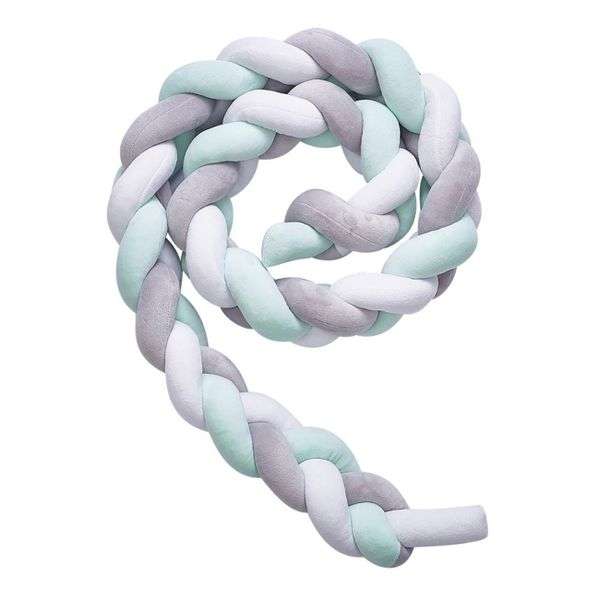 Iconix Extra Wide Braided Baby Cot Bumper  (READ THE DESCRIPTION)