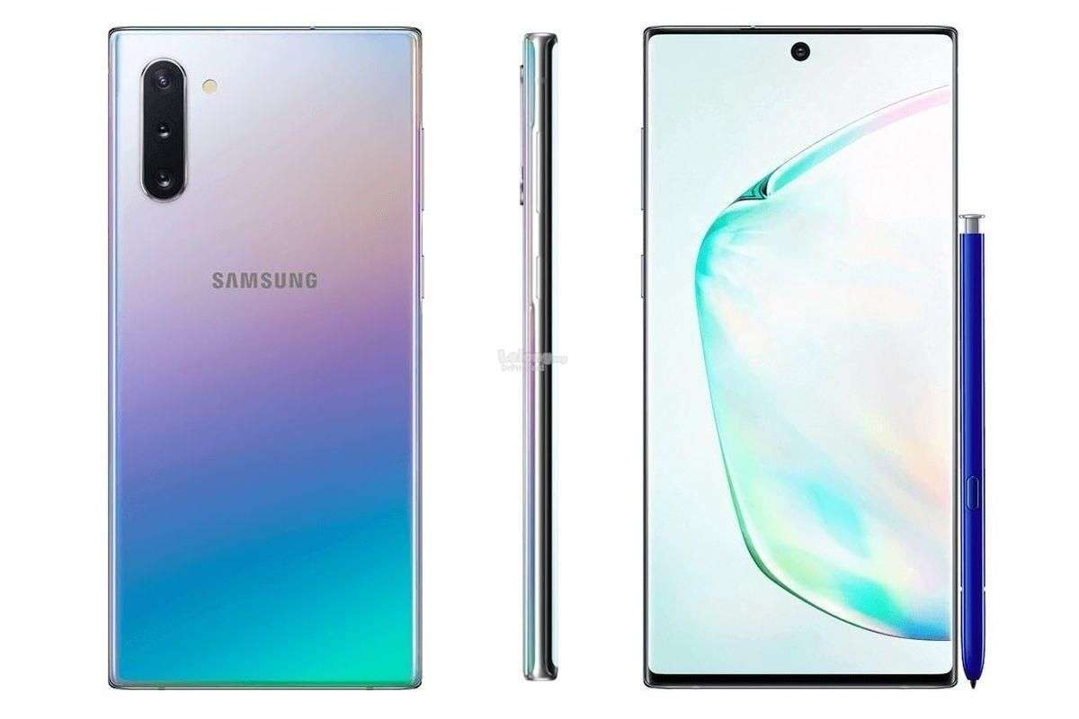Samsung Galaxy Note 10 Plus 256GB Aura Glow + Many Samsung Accessory Extras