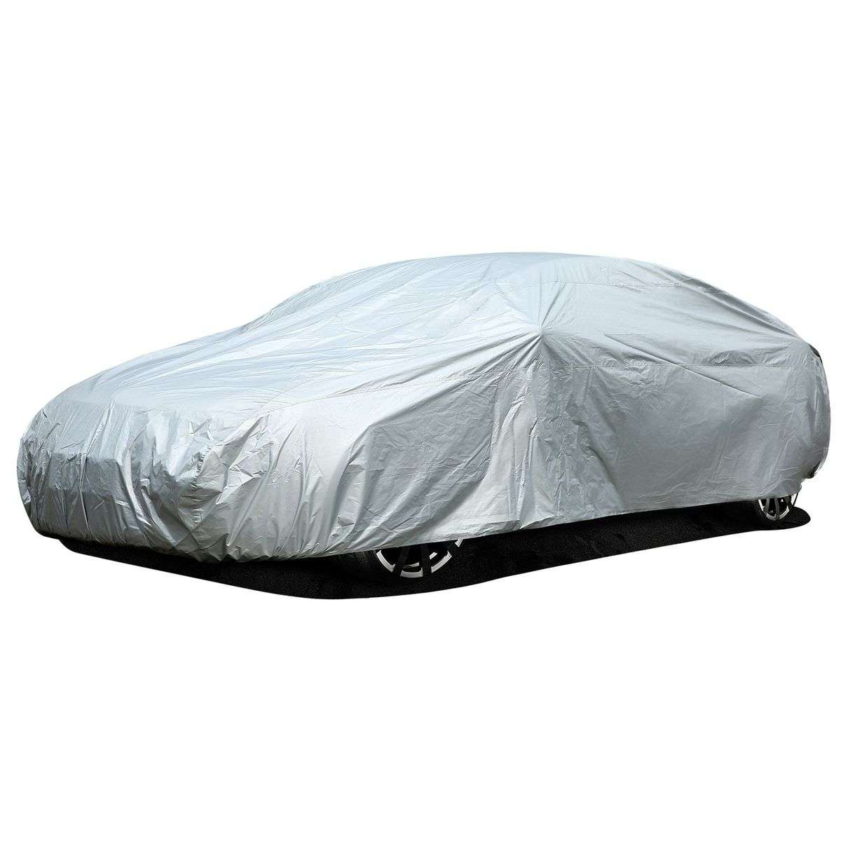 Large Waterproof Car Cover - Silver