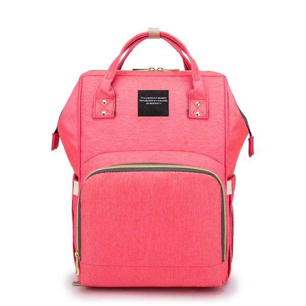 Multi-Functional Diaper Bag - Pink (READ THE DESCRIPTION)
