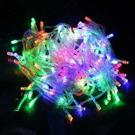 BULK FEOM 6 // 10m Optic LED Fairy Lights   (MIX color)