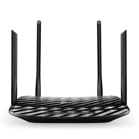Tp-Link - Archer A6 AC1200 Wireless MU-MIMO Gigabit Dual Band Router & 4 Antennas - Tp-Link - Arc...