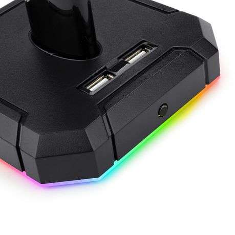 Redragon - Scepter PRO Quad USB2.0 RGB Headset Stand - Redragon - Scepter PRO Quad USB2.0 RGB Hea...