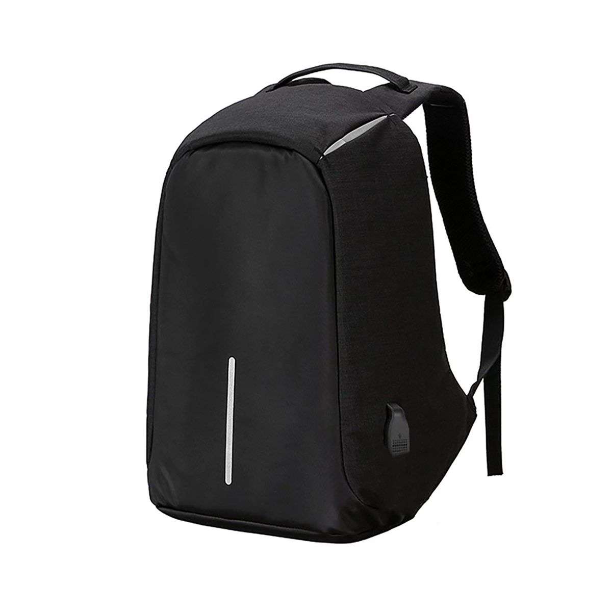 Anti-Theft Waterproof Travel Laptop Backpack - black