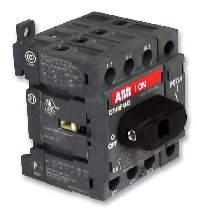 Load Break, 40 A, 750 V, 4 Pole, OT Series