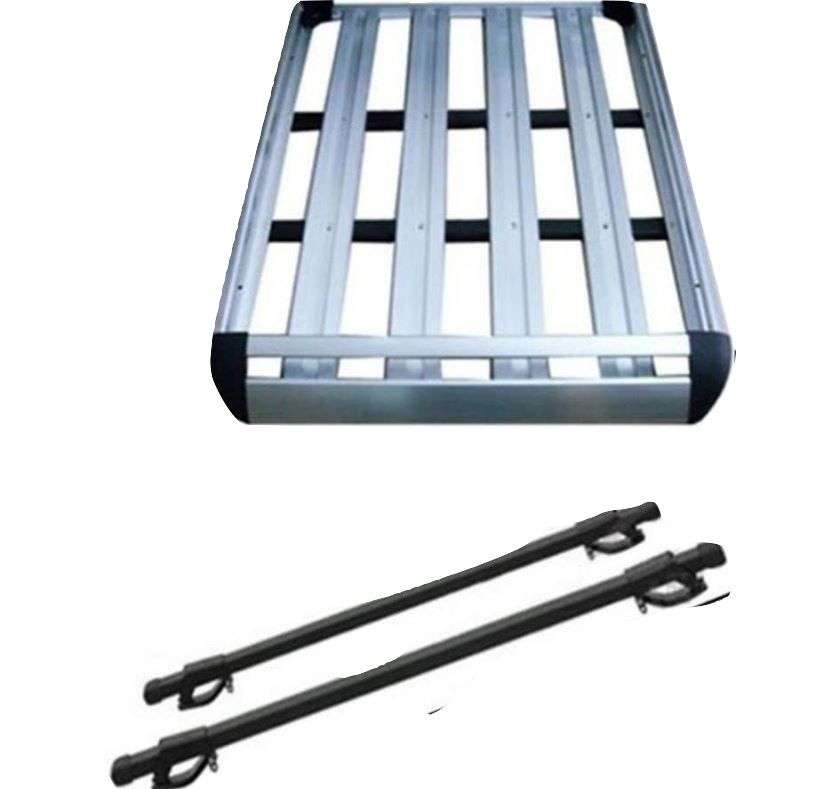 Aluminum Roof Rack- Silver