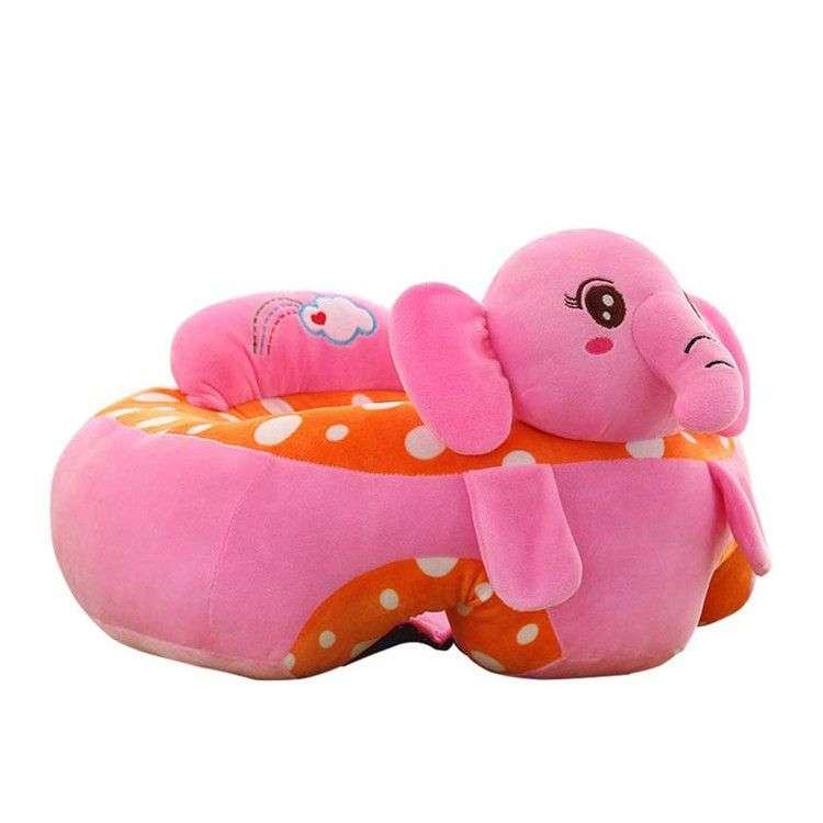Baby Plush Soft Chair Support Seat - Elephant