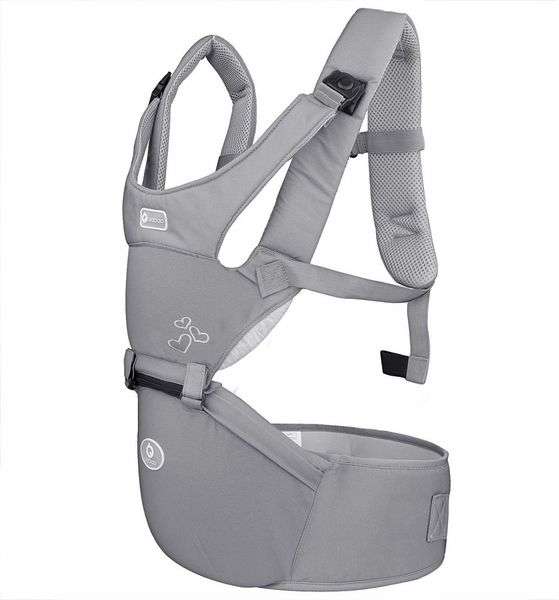 Multifunction Ergonomic Hipseat Baby Carrier - Grey (READ THE DESCRIPTION)