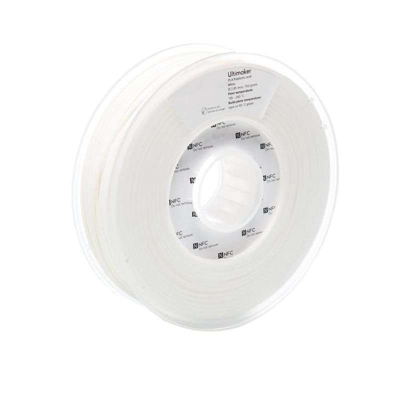 Ultimaker, 3D Printer Filament, 2.85mm - White