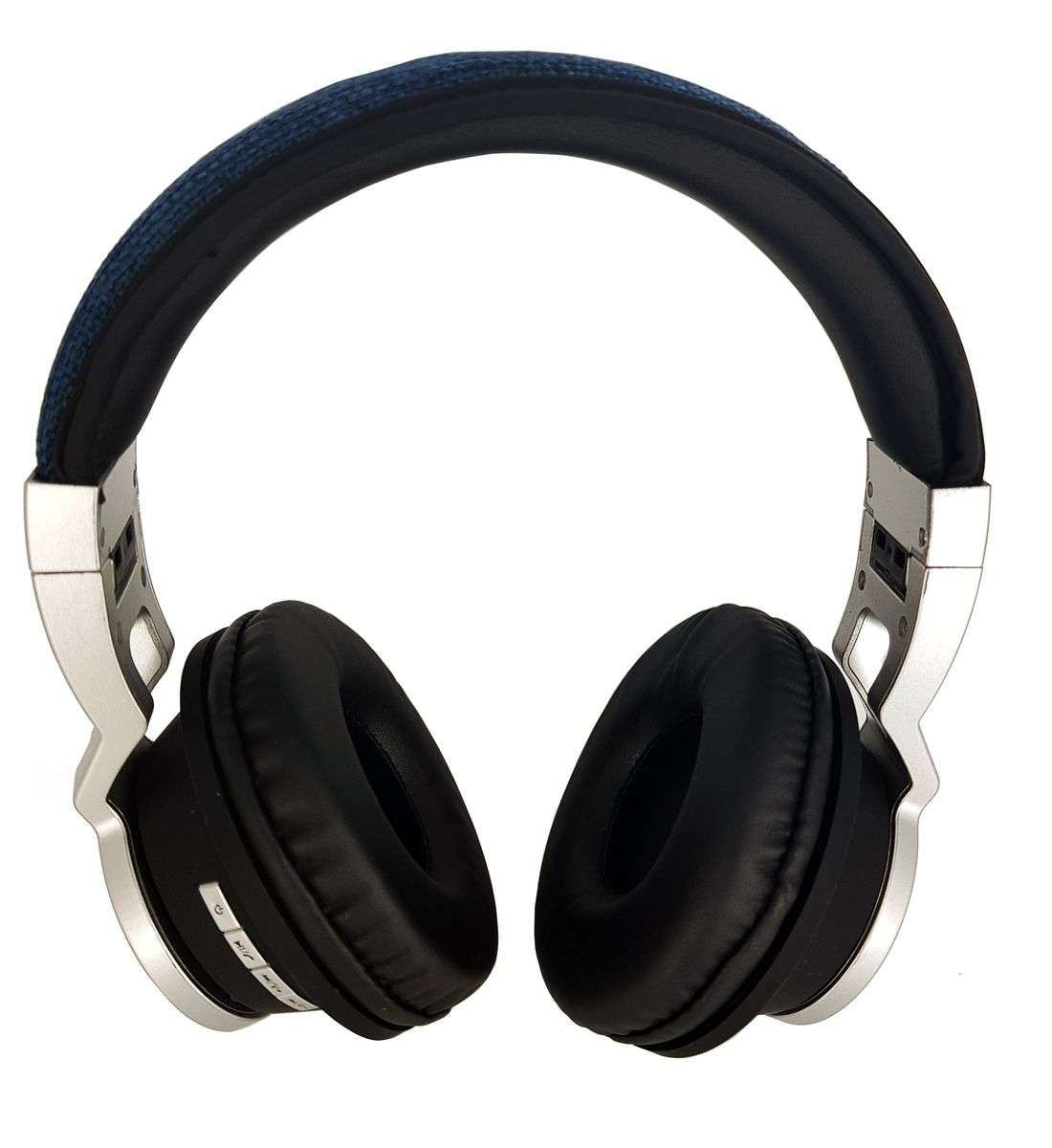Headphones BTY7 Over-Ear Bluetooth 4.2 Wired/Wireless - Black & Silver