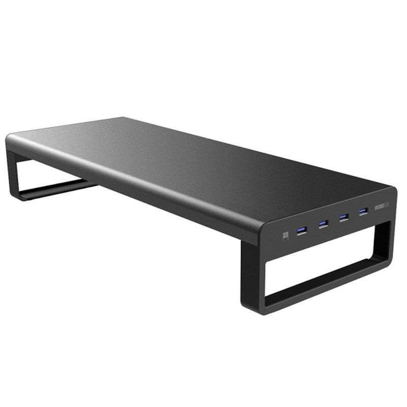 Monitor Riser Stand With 4 x USB3.0 Ports
