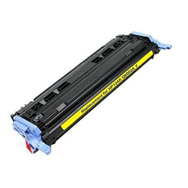 HP Compatible Yellow Toner Cartridge HP124A/Q6002A