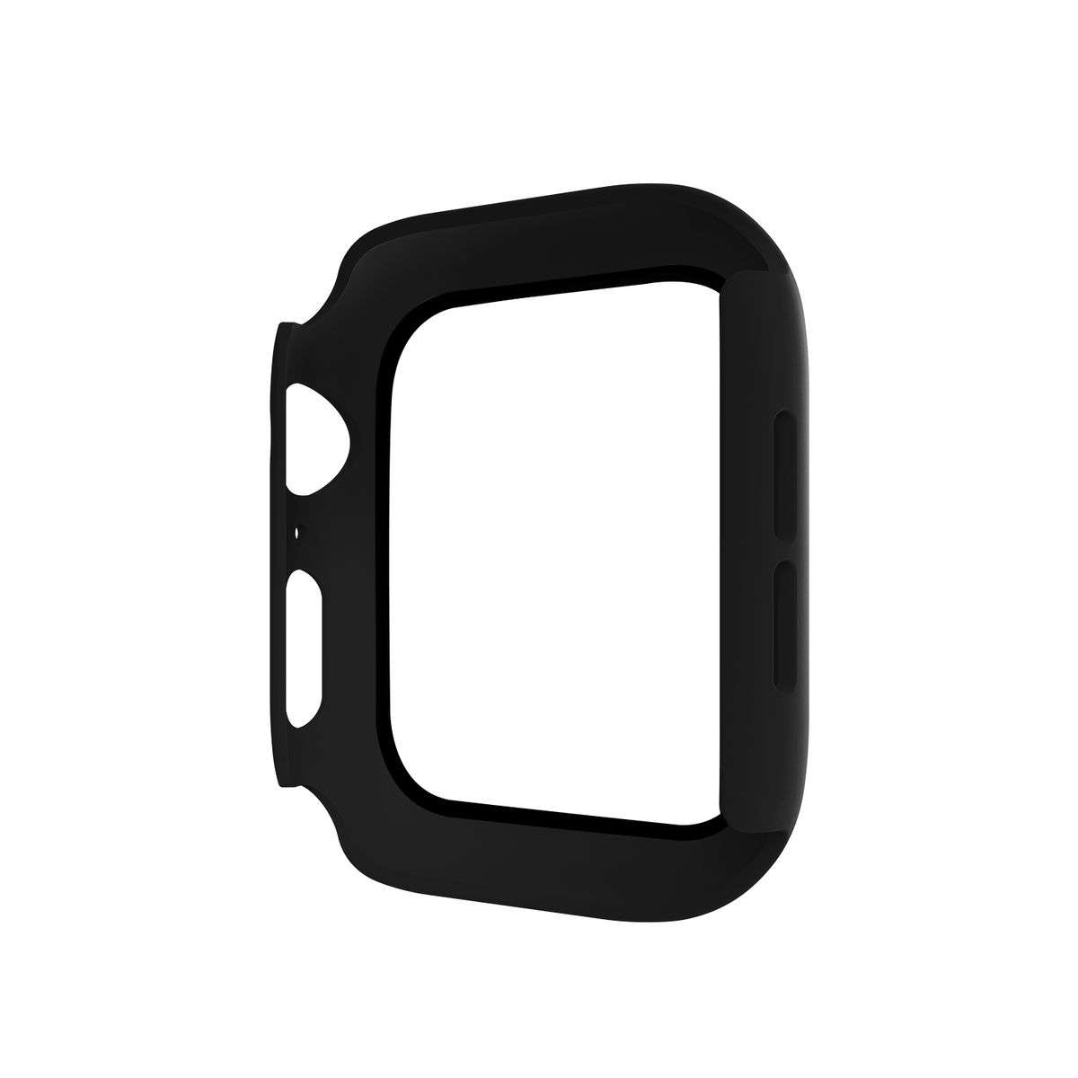 Apple Watch 40MM Black Full Covered Tempered Glass Screen Protector w/ Case- OPEN BOX