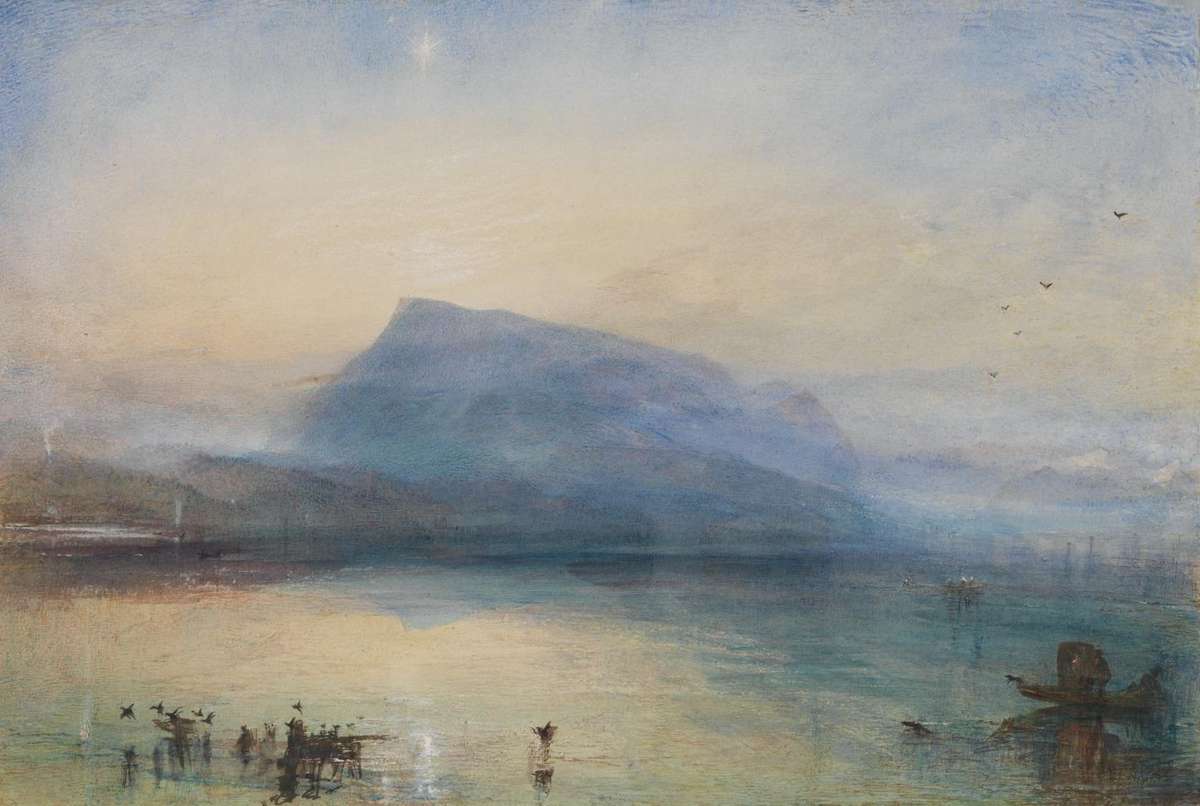 The Blue Rigi, Sunrise, 1842 - JMW Turner