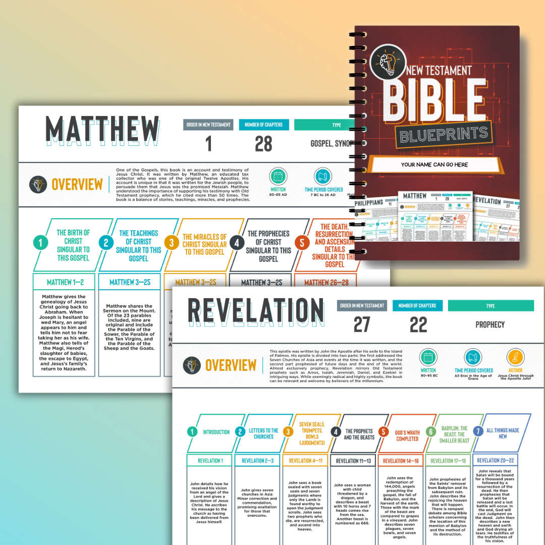 Personalised Bible Blueprints and Bible Study Guides
