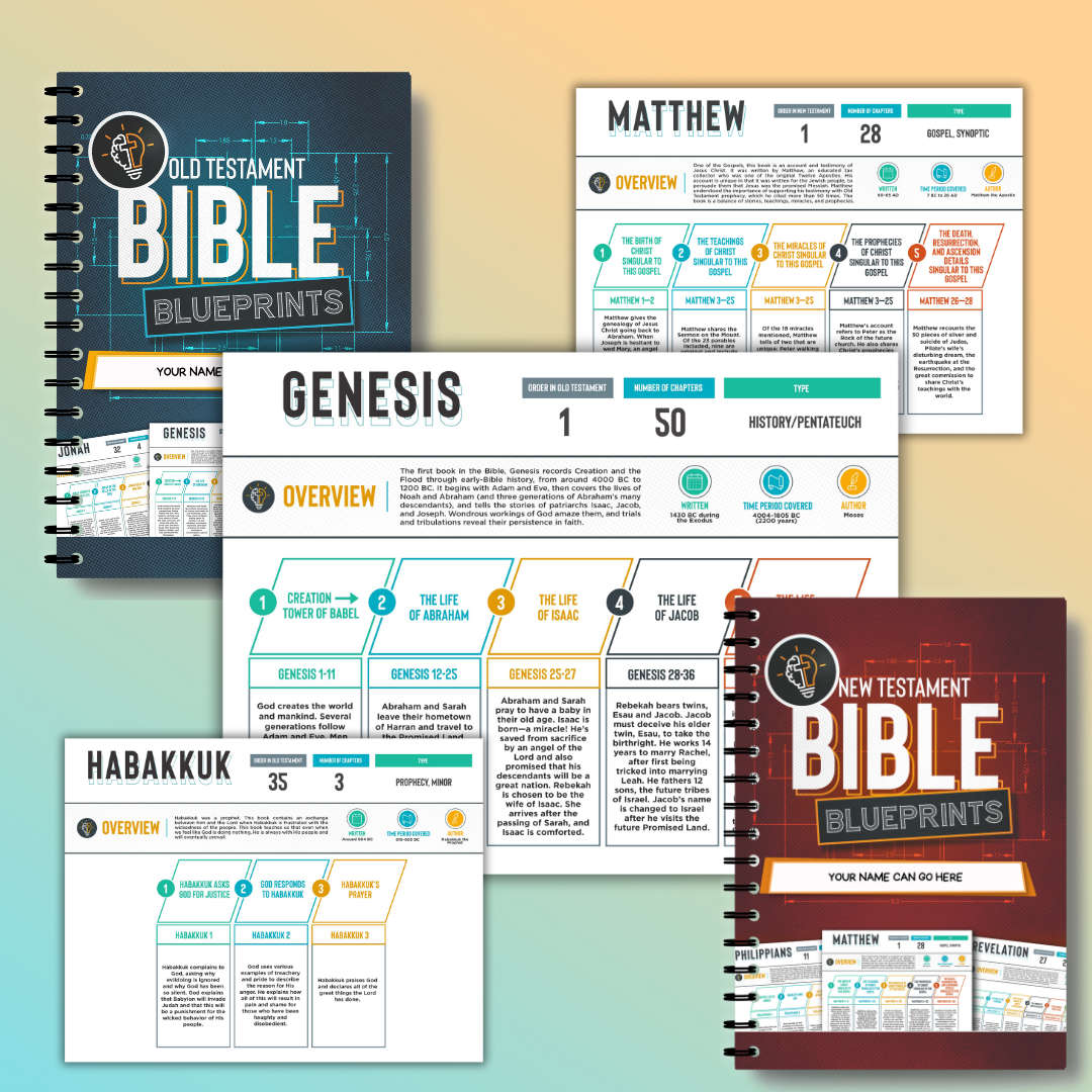 Personalised Bible Blueprints and Bible Study Guides
