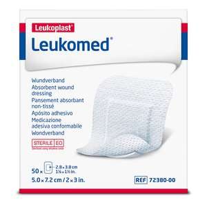 LEUKOMED  7.2CM X 5CM  50's