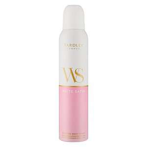 YARDLEY WHITE SATIN  BODY SPRAY 150ML