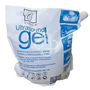 ULTRASOUND GEL CLEAR 5L REFIL BAG CLINI