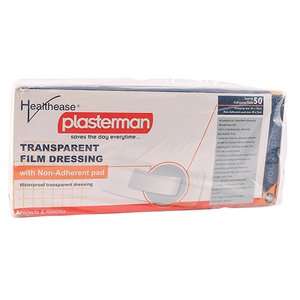 DRESS TRANSP FILM & PAD 25X10CM H/EA 50~