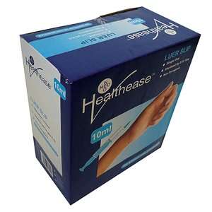 SYRI 10ML LUER SLIP 2P LF HEALTHEASE 100