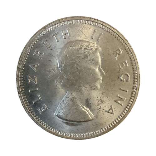 1960 2 Shillings - Elizabeth II 1st portrait