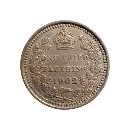 1902  Farthing - Edward VII