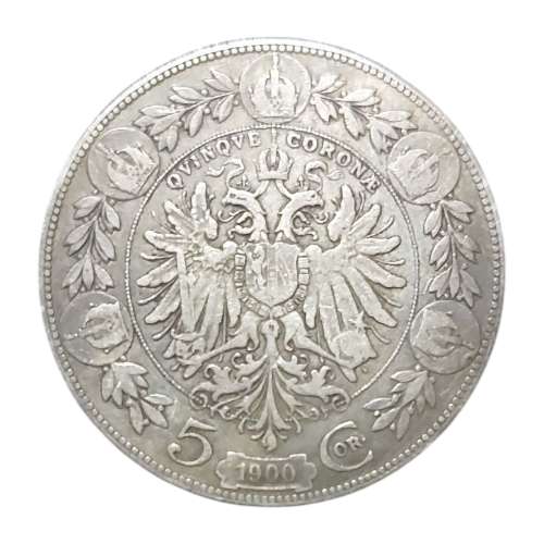 1900 5 Corona - Francis Joseph I