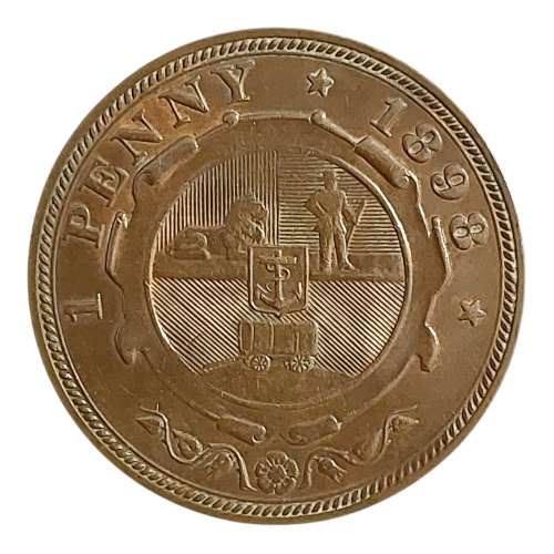 ZAR - 1898 One Penny
