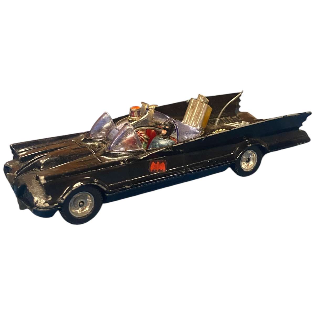  1966 Corgi Batmobile  Rare Blue Canopy Edition! 