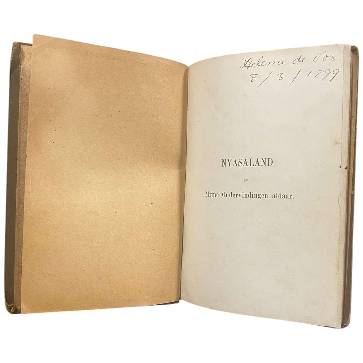 Nyasaland en Mijne Ondervindingen aldaar