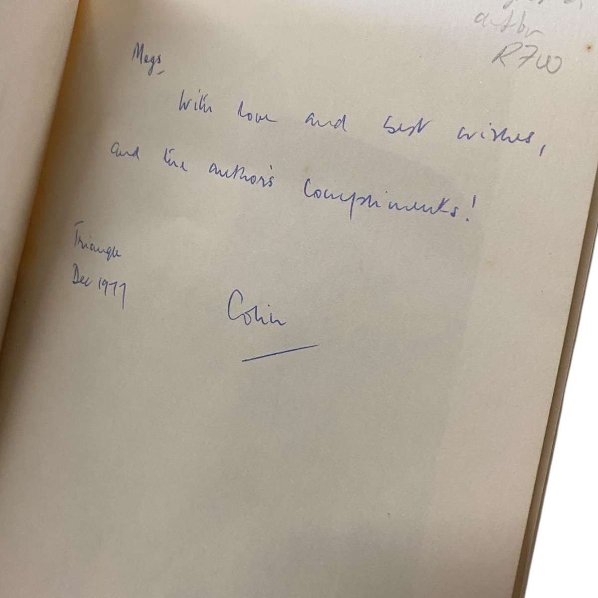 Murray Macdougal and the Story of Triangle (Signed)